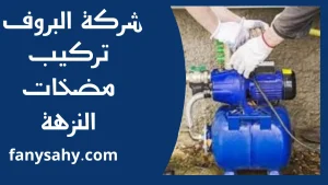 تركيب مضخات النزهة