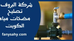 تصليح مضخات مياه الكويت