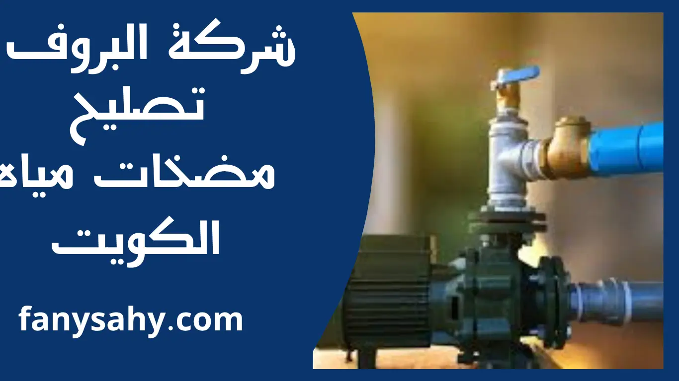 تصليح مضخات مياه الكويت 1 تصليح مضخات مياه الكويت